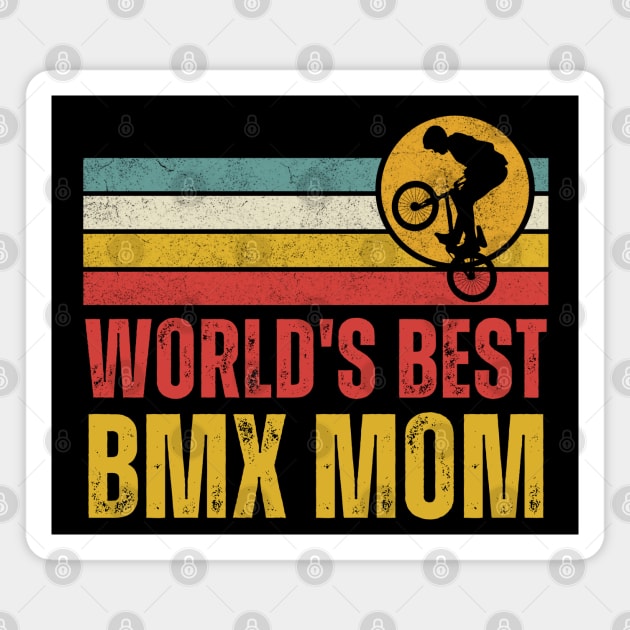 Bmx Mom Magnet by footballomatic